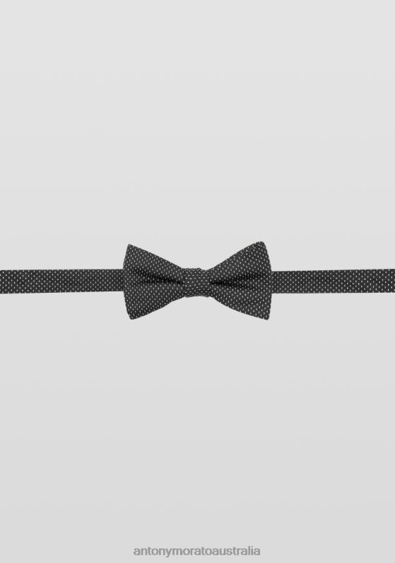 ZJ62L376 Accessories Men Antony Morato Multicolor Silk Bow Tie With Microdots