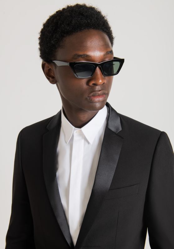 ZJ62L131 Clothing Men Antony Morato White Shirt With Cuff Links